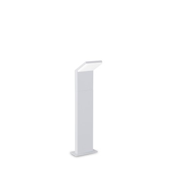 Stalp iluminat gradina LED IP54 STYLE alb Ideal Lux 322582, H50 cm, 8.5W