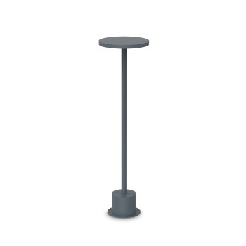 Stalp iluminat gradina LED IP65 TOFFEE antracit Ideal Lux 347837, H50 cm, 11W