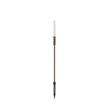 Stalp iluminat gradina LED IP65 TWIGGY cafeniu Ideal Lux 347875, H74 cm, 1.5W