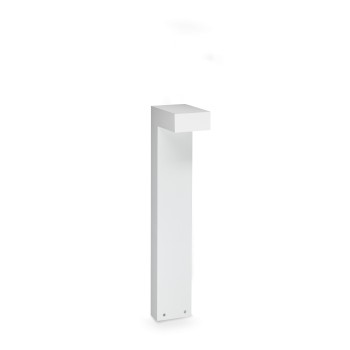 Stalp iluminat gradina LED IP65 SIRIO alb Ideal Lux 365367, H60 cm, 13W