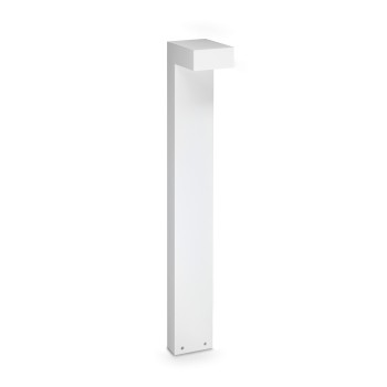 Stalp iluminat gradina LED IP65 SIRIO alb Ideal Lux 365404, H80 cm, 13W