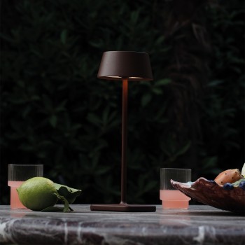 Lampa exterior LED IP54 PURE cafeniu Ideal Lux 311661, 1.5W