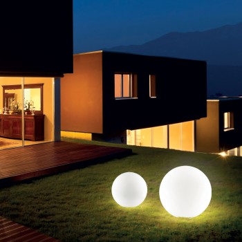 Lampa exterior IP65 SOLE alb Ideal Lux 318820, 1xE27