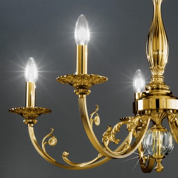Candelabru PISANI alama antichizata Kolarz 0301.85.4, D83 cm, 5xE14
