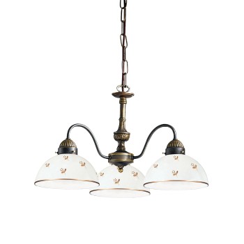 Candelabru NONNA alama antichizata Kolarz 731.83.170, 3xE27