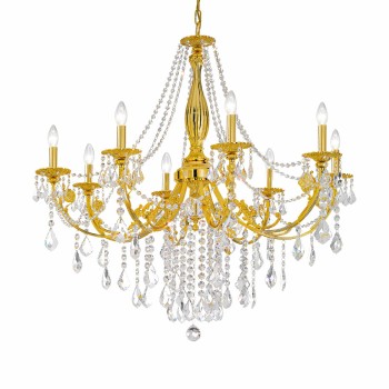 Candelabru PISANI PISANI CRYSTAL Kolarz 1301.88.3.SPT, D101 cm, 8xE14