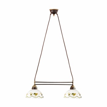 Candelabru NONNA alama antichizata Kolarz 731.82.110, 2xE27