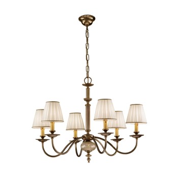 Candelabru ASCOT alama antichizata Kolarz 0195.86.4, D78 cm, 6xE14