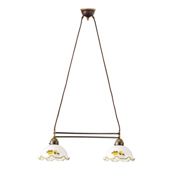 Candelabru NONNA alama antichizata Kolarz 731.82.116, 2xE27