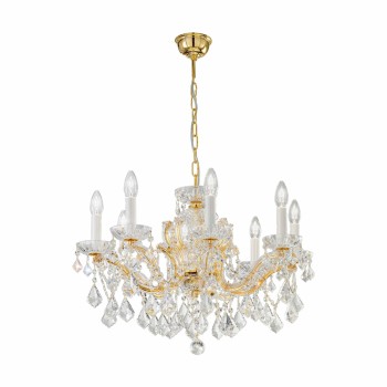 Candelabru MARIA LOUISE Kolarz 3149.88.3.KOT, D66 cm, 8xE14