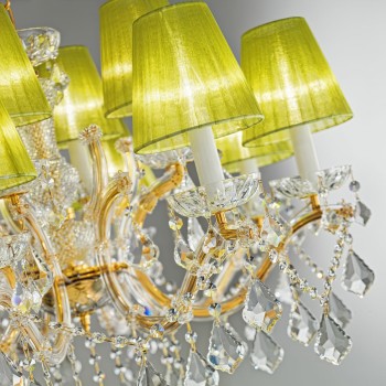 Candelabru MARIA LOUISE Kolarz 3149.88.3.KOT, D66 cm, 8xE14