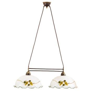 Candelabru NONNA alama antichizata Kolarz 731.82.111, 2xE27