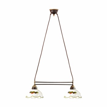 Candelabru NONNA alama antichizata Kolarz 731.82.113, 2xE27