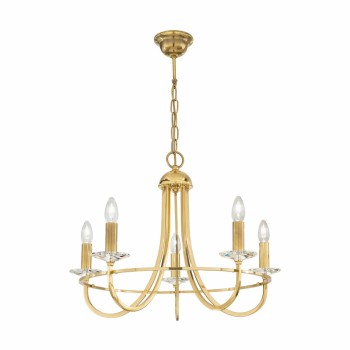 Candelabru IMPERIAL alama Kolarz 330.85.8C, D62 cm, 5xE14