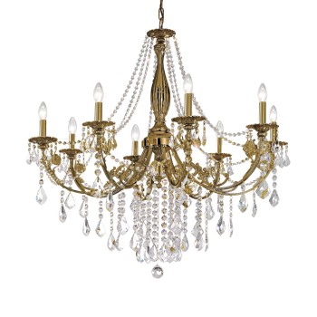 Candelabru PISANI PISANI CRYSTAL Kolarz 1301.88.4.SPT, D101 cm, 8xE14