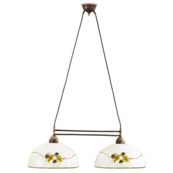 Candelabru NONNA alama antichizata Kolarz 731.82.137, 2xE27