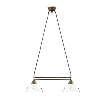 Candelabru NONNA alama antichizata Kolarz 731.82.133, 2xE27