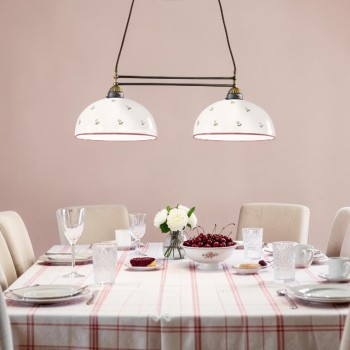 Candelabru NONNA alama antichizata Kolarz 731.82.68, 2xE27