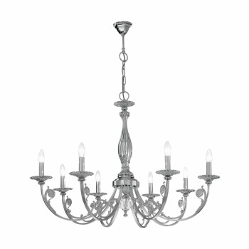 Candelabru PISANI crom Kolarz 0301.88.5, D101 cm, 8xE14