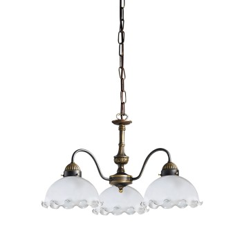 Candelabru NONNA alama antichizata Kolarz 731.83.73, D45 cm, 3xE27
