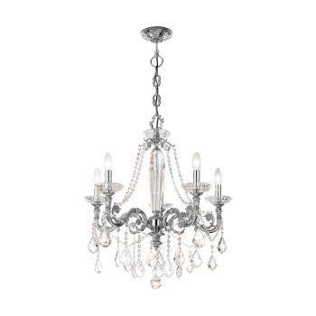 Candelabru CONTARINI CRYSTAL Kolarz 1299.85.5.SPT, D65 cm, 5xE14