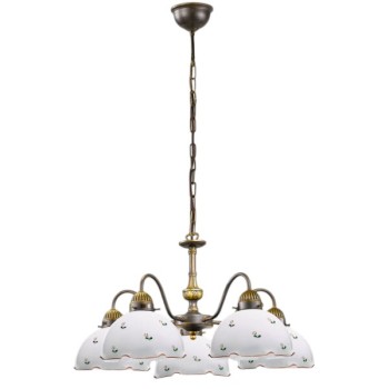 Candelabru NONNA alama antichizata Kolarz 731.85.70, D57 cm, 5xE27