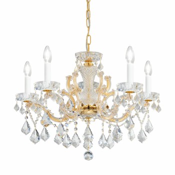 Candelabru MARIA LOUISE Kolarz 3149.85.3.KOT, D66 cm, 5xE14