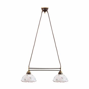 Candelabru NONNA alama antichizata Kolarz 731.82.70, 2xE27