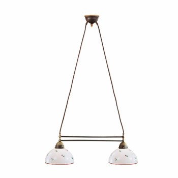 Candelabru NONNA alama antichizata Kolarz 731.82.69, 2xE27