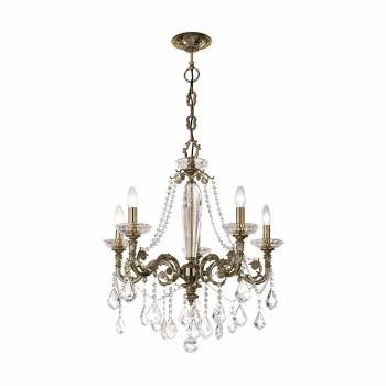 Candelabru CONTARINI CRYSTAL Kolarz 1299.85.4.SPT, D65 cm, 5xE14