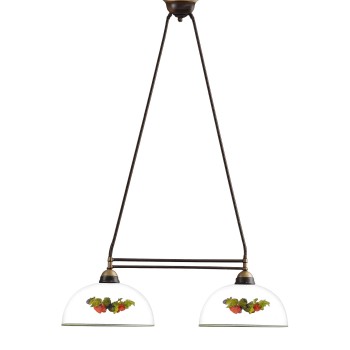 Candelabru NONNA alama antichizata Kolarz 731.82.121, 2xE27