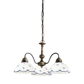 Candelabru NONNA alama antichizata Kolarz 731.83.17, D45 cm, 3xE27