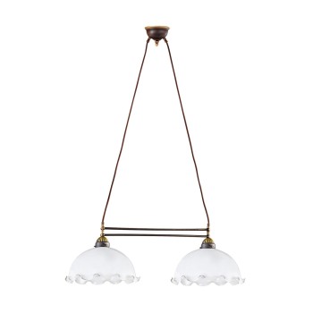 Candelabru NONNA alama antichizata Kolarz 731.82.74, 2xE27