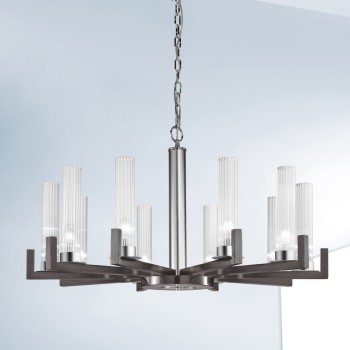 Lustra RAGGIO nichel Kolarz 6009.81060, D100 cm, 1xE14