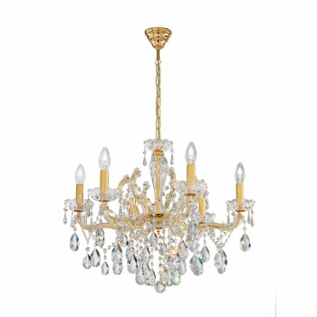 Lustra SCHONBRUNN Kolarz 3844.86.3.SPT, D60 cm, 6xE14