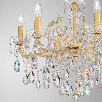 Lustra SCHONBRUNN Kolarz 3844.86.3.SPT, D60 cm, 6xE14