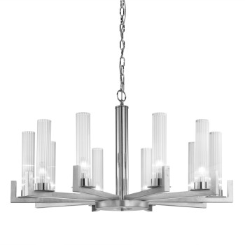 Lustra RAGGIO foita de argint Kolarz 6009.81050, D100 cm, 1xE14