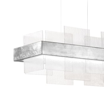 Lustra RETTANGOLO foita de argint Kolarz 6040.80151/W