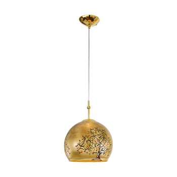 Pendul LUNA placat cu aur de 24K Kolarz 0392.31S.3.AL.MU, D20 cm, 1xE27
