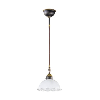 Pendul NONNA alama antichizata Kolarz 731.30.73, D20 cm, 1xE27