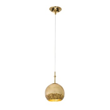 Pendul LUNA placat cu aur de 24K Kolarz 0392.31S.3.LI.GA, D20 cm, 1xE27