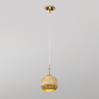 Pendul LUNA placat cu aur de 24K Kolarz 0392.31S.3.LI.GA, D20 cm, 1xE27