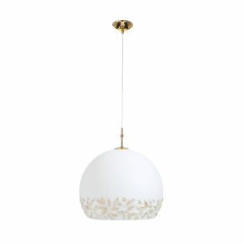 Pendul LUNA placat cu aur de 24K Kolarz 0392.31L.3.LI.WA, D40 cm, 1xE27