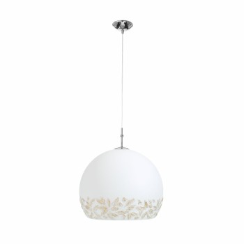 Pendul LUNA crom Kolarz 0392.31L.5.LI.WA, D40 cm, 1xE27