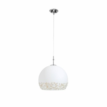Pendul LUNA crom Kolarz 0392.31M.5.LI.WA, D30 cm, 1xE27