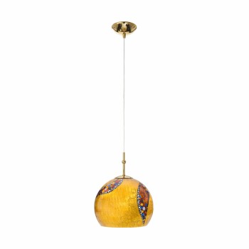 Pendul LUNA placat cu aur de 24K Kolarz 0392.31S.3.KI.AU, D20 cm, 1xE27