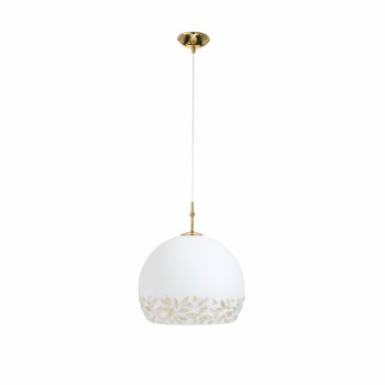 Pendul LUNA placat cu aur de 24K Kolarz 0392.31M.3.LI.WA, D30 cm, 1xE27