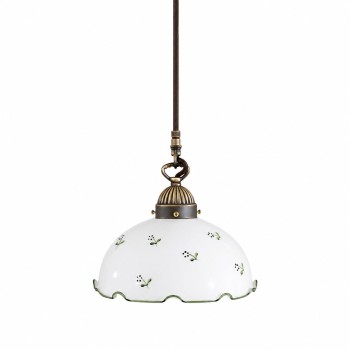 Pendul NONNA alama antichizata Kolarz 731.30.21, D20 cm, 1xE27