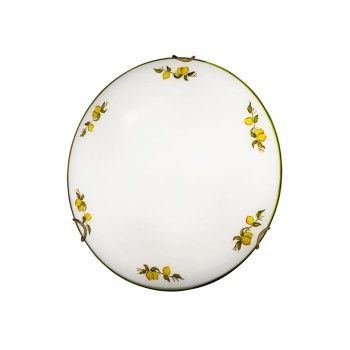 Plafoniera NONNA alama antichizata Kolarz 731.11.4.116, D30 cm, 1xE27