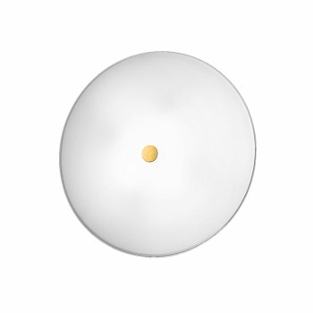 Plafoniera CENTRO BIANCA placat cu aur de 24K Kolarz 0314.U13.3.W, D42 cm, 3xE27
